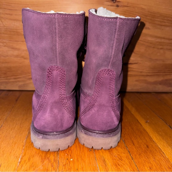 Timberland Womens Jayne Fleece Fold-Down Boot - Picture 3 of 5